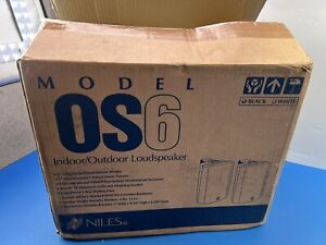 Niles Audio  OS-6 Indoor/Outdoor Speakers  - Black -  Brand New