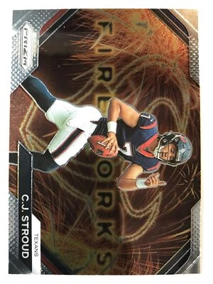 2023 Panini Prizm Fireworks #F-10 C.J. Stroud Houston Texans - Image 1 of 2