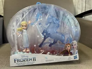 Disney Frozen 2 Mini Figure Doll Pack ELSA & NOKK Water Spirit Horse Playset - Picture 1 of 4