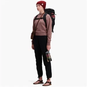 Topo Designs Women's Dirt Pants Classic Black Gorpcore Size Large - Picture 1 of 7