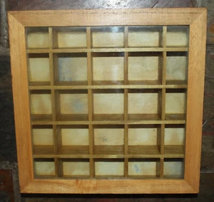 Preloved Curio Box for Displaying Small Knick Knacks Miniatures - Picture 1 of 15