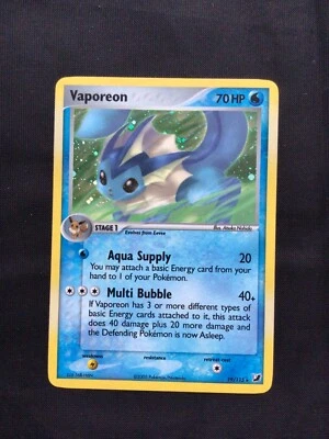 Pokemon Cards: EX Unseen Forces Rare Holo: Vaporeon 19/115 - Image 1 of 4