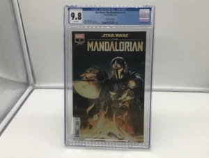 Star Wars The Mandalorian #7 CGC 9.8 Clarke 1:50 Variant 1st Moff Gideon - Picture 1 of 11