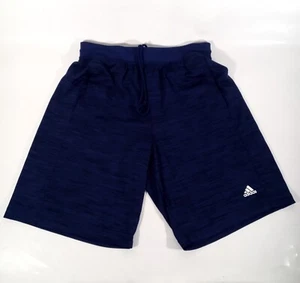Pantalones Cortos de Entrenamiento de Baloncesto Gimnasio Adidas Azul Calentado Para Hombre M/30-32"W - Imagen 1 de 5