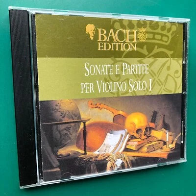 Mark Lubotsky BACH EDITION Sonate E Partite Per Violine Solo I Classical CD VG+ - Image 1 of 4