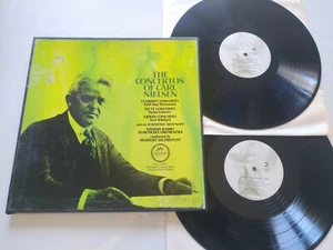 Carl Nielsen The Concertos Herbert Blomstedt 1975 Box 2 x LP 12" Vinilo VG/VG - Imagen 1 de 6