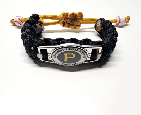 Pittsburgh Pirates Adjustable Charm Bracelet Fan Apparel & Souvenir Baseball MLB Cover