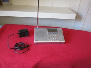 Sangean ATS 505 Weltempfänger silber 45 Senderspeicher Radio FM/MV/UKW TOP - Bild 1 von 7