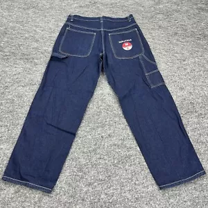 Nautica Jeans Mens 36x33 Blue Denim Competition Carpenter Baggy Skater Y2K - Picture 1 of 13