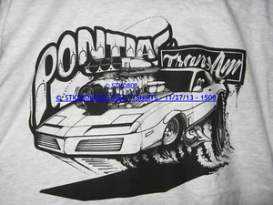 Pro Street 80's Pontiac Trans Am Men's T Shirt - Foto 1 di 2