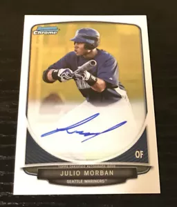 2013 Bowman Chrome Julio Morban Auto - MARINERS - Picture 1 of 2