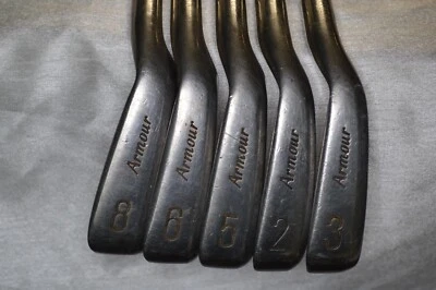 5 Set Armour 845s Titanium Irons Pitch  2 3 5 6 8, Stiff Tour Series Graphite RH - Image 1 of 4
