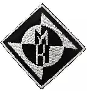 Parche para cabeza de máquina, parche para cabeza de máquina bordado para planchar, banda de metal - Imagen 1 de 1