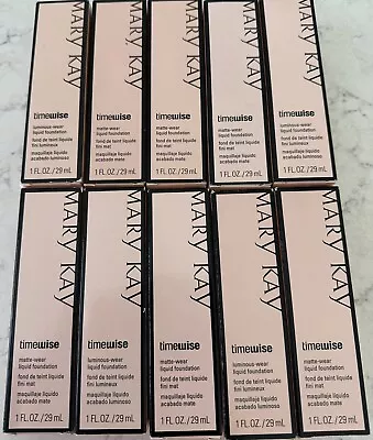 MARY KAY TIMEWISE LUMINOUS LIQUID FOUNDATION -NEW in BOX YOU CHOOSE SHIPPING!! - Image 1 of 3