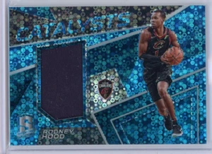 2017-18 Rodney Hood Spectra Catalysts Game Used Serial #41/99... - Picture 1 of 2