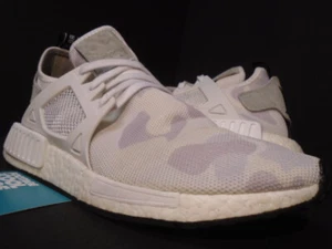 2016 ADIDAS NMD XR1 DUCK CAMO CAMOUFLAGE OFF WHITE GREY BLACK R1 PK BA7233 10 - Picture 1 of 9