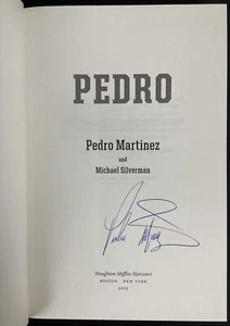 Pedro Martinez Signed Book PEDRO HCB Boston Red Sox HOF Pitcher Autograph JSA #1 - Picture 1 of 4