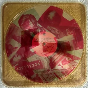 TALKING HEADS Speaking In Tongues 1983 Transparent 12” Vinyl Robert Rauschenberg - Picture 1 of 5