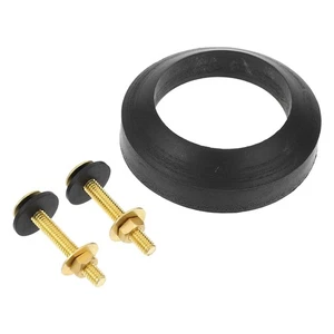 Accesorio de cisterna de inodoro pernos de anillo de sellado tanque recipiente y kit de junta premium - Imagen 1 de 12