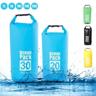 Wasserfester Packsack in 2-30 L: Seesack Wasserdichte Trockentasche/Sea Drybag - Bild 1 von 4