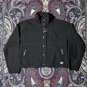 The North Face Women’s Black Cragmont Fleece Sherpa T-Snap Jacket Size XS - Picture 1 of 7