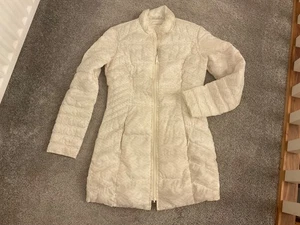GUESS *Ladies Cream Reversible Coat *Size 8 *Excellent Condition* £140 - Picture 1 of 12