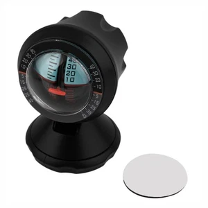  Car Inclinometer Tilt Gauge Indicator Gradient Angle Slope Level Meter Vehicle - Picture 1 of 12