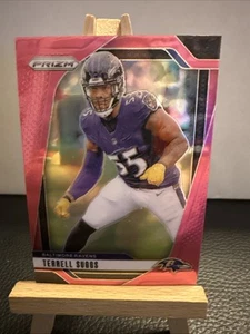 2024 Panini Prizm #26 Terrell Suggs Pink Baltimore Ravens - Picture 1 of 3