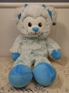Build a Bear Blue Blast Frost Snow Monster Yeti Retired BABW Stuffed Animal NWT - Picture 1 of 12