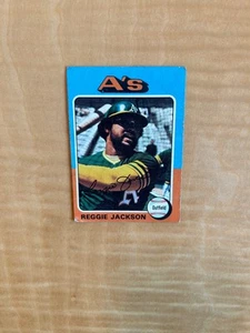 1975 TOPPS BASEBALL #300 REGGIE JACKSON!! $1 SHIPPING!! - Picture 1 of 2