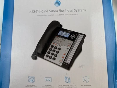 AT&T 1070 4-Line Phone Small Business System 1070 Analog-Ref - Open Box - Image 1 of 4