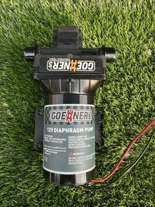 RV Fresh Water Pump 12V DC 6GPM 70PSI Self-Priming for RV, Marine Yacht Open Box - Foto 1 di 8