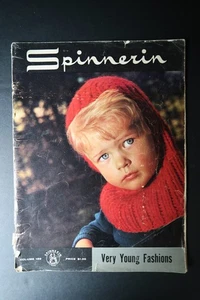 Vtg 1966 SPINNERIN Very Young Fashion Child Knitting Patterns #169 Sweater Coats - Picture 1 of 20