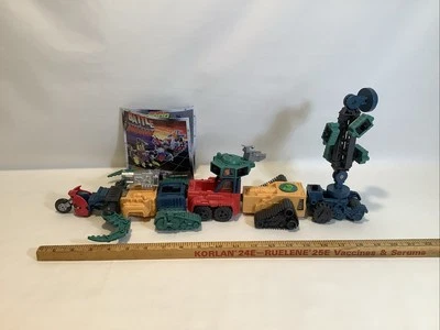 Battle Builders Mega Rig 4000 Toybiz 1996 pieza adicional incompleta necesita baterías* Foto 1 de 4