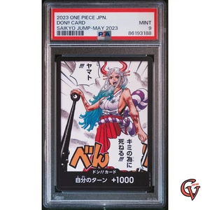 PSA 9 DON!! Card Yamato Saikyo Jump Promo ONE PIECE gioco di carte 2023 - Foto 1 di 4