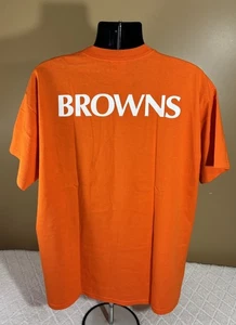 Vintage Cleveland Browns MBNA America Football 2-seitiges Shirt Herren Größe XL Gildan - Bild 1 von 14