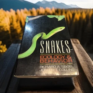 SNAKES: ECOLOGY AND BEHAVIOR By Richard A. Seigel & Joseph T. Collins - Picture 1 of 12