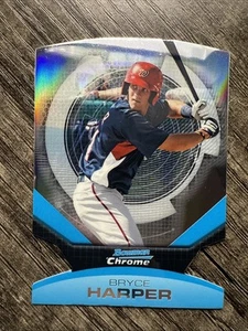 2011 Bowman Chrome Bryce Harper Futures #1 Nationals Refractor - Picture 1 of 2