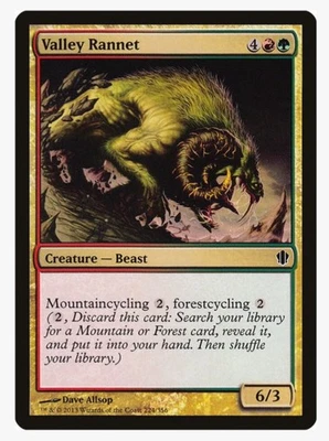 Valley Rannet | MTG Commander 2013 | EDH Staple Landcycling | LP-NM  - Image 1 of 3