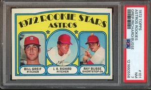 1972 Topps #101 Astros Rookies NM JR Richard RC PSA 7 0556 - Picture 1 of 2