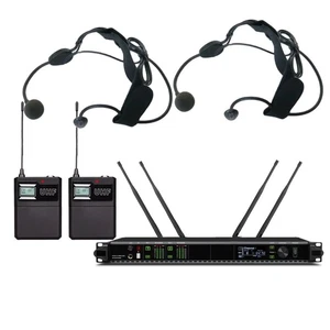 AD4D Wireless Microphone System PGA HeadWear ADX1 BeltPack HeadMic Vocal Set - Picture 1 of 6