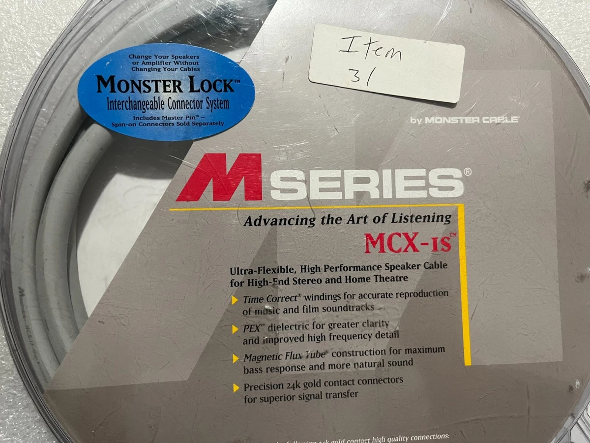 Monster M Speaker Cable for sale - eBay