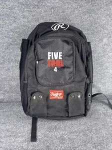 Rawlings Baseball Rucksack schwarz Sportgerätetasche Netztasche Schlägerhülle - Bild 1 von 12