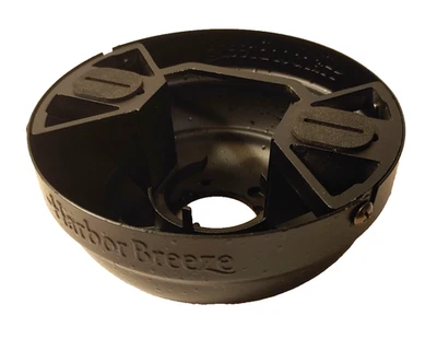 Harbor Breeze Summersville Ceiling Fan Replacement Textured Black Mount & Canopy - Image 1 of 4