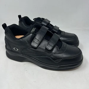 Apex G8010m Ambulator Athletic Double Strap Mens Active Shoe In Black 9.5 X-Wide - Picture 1 of 8