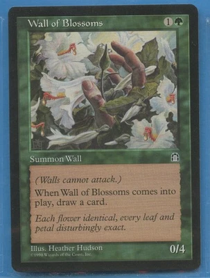 MTG: Stronghold: Wall of Blossoms - Image 1 of 2