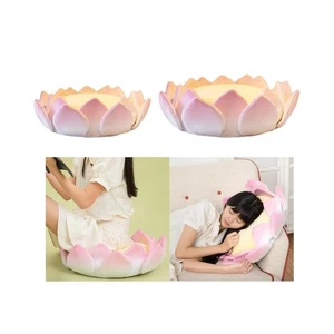 Cuscino a Forma di Fiore di Loto Cuscino da Pavimento Morbido per Pavimento Sedia da Pranzo Balcone& - Foto 1 di 3