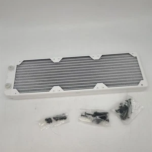 CORSAIR Hydro X Series XR5 360mm Water Cooling Radiator 3x120mm Fan Mounts White - Photo 1/4