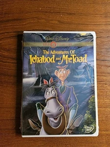 The Adventures of Ichabod and Mr. Toad DVD – Walt Disney Gold Collection Sealed  - Imagen 1 de 3