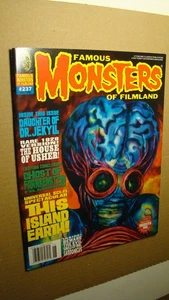 FAMOUS MONSTERS 237 *HIGH GRADE* SUPER RARE MUMMY DR JEKYL HOUSE OF USHER - Picture 1 of 2